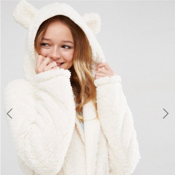 ASOS Other - ASOS Fluffy Cloud Robe with Ears